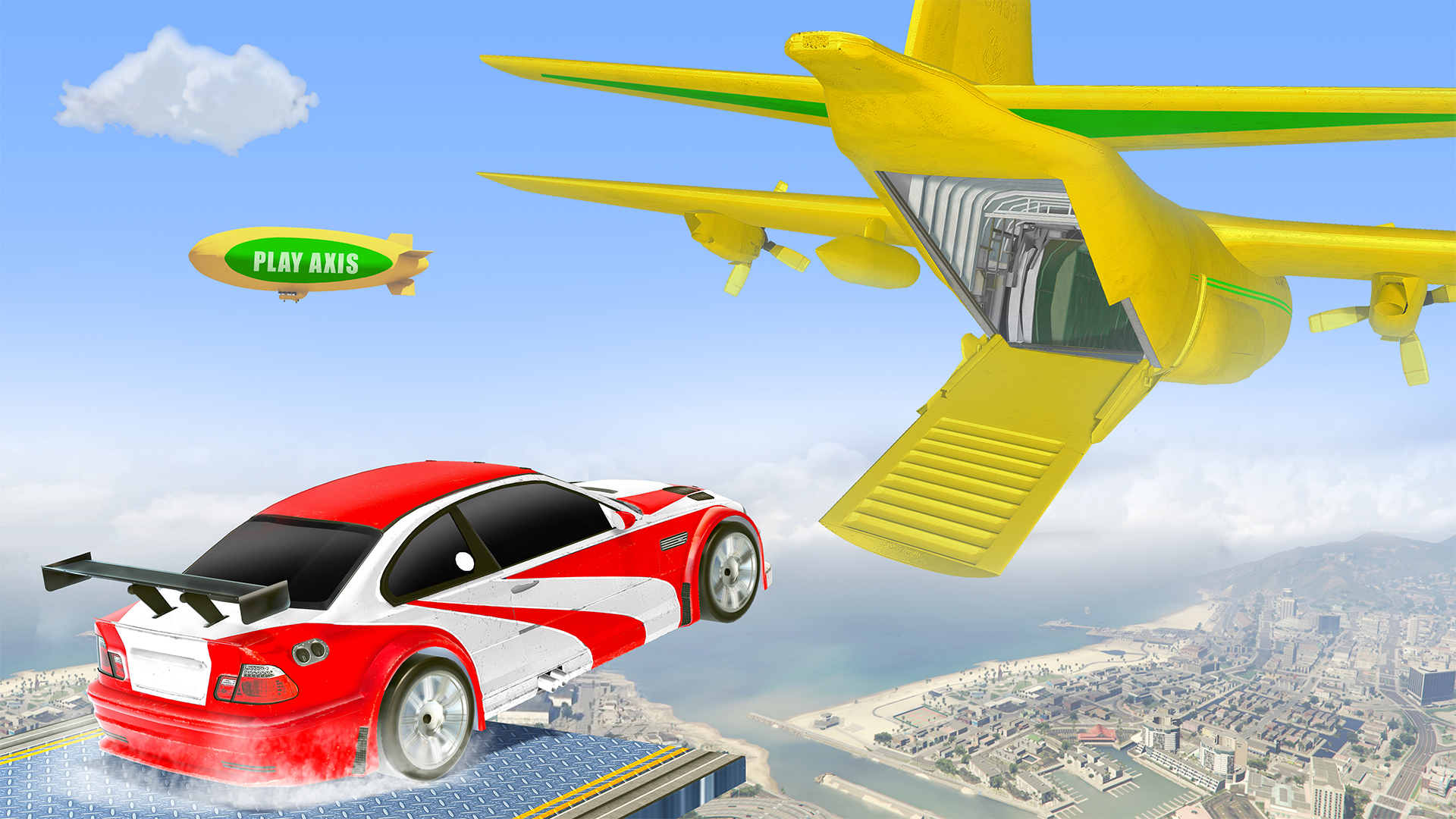 اسکرین شات 3 بازی Mega Ramp Car Games Car Stunts