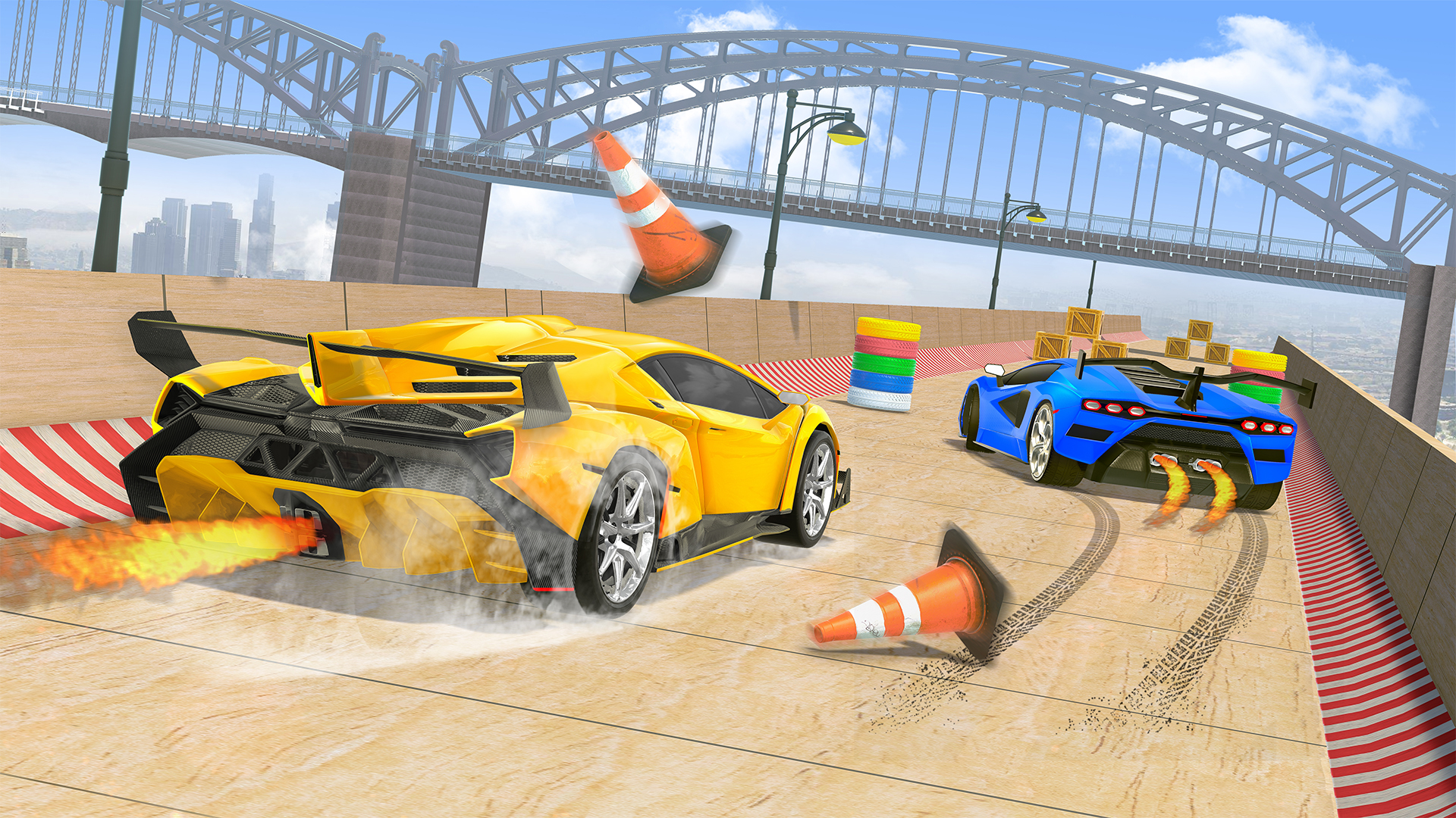 اسکرین شات 2 بازی Mega Ramp Car Games Car Stunts