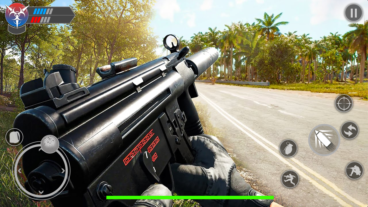 اسکرین شات 3 بازی Commando Battle Shooting Games