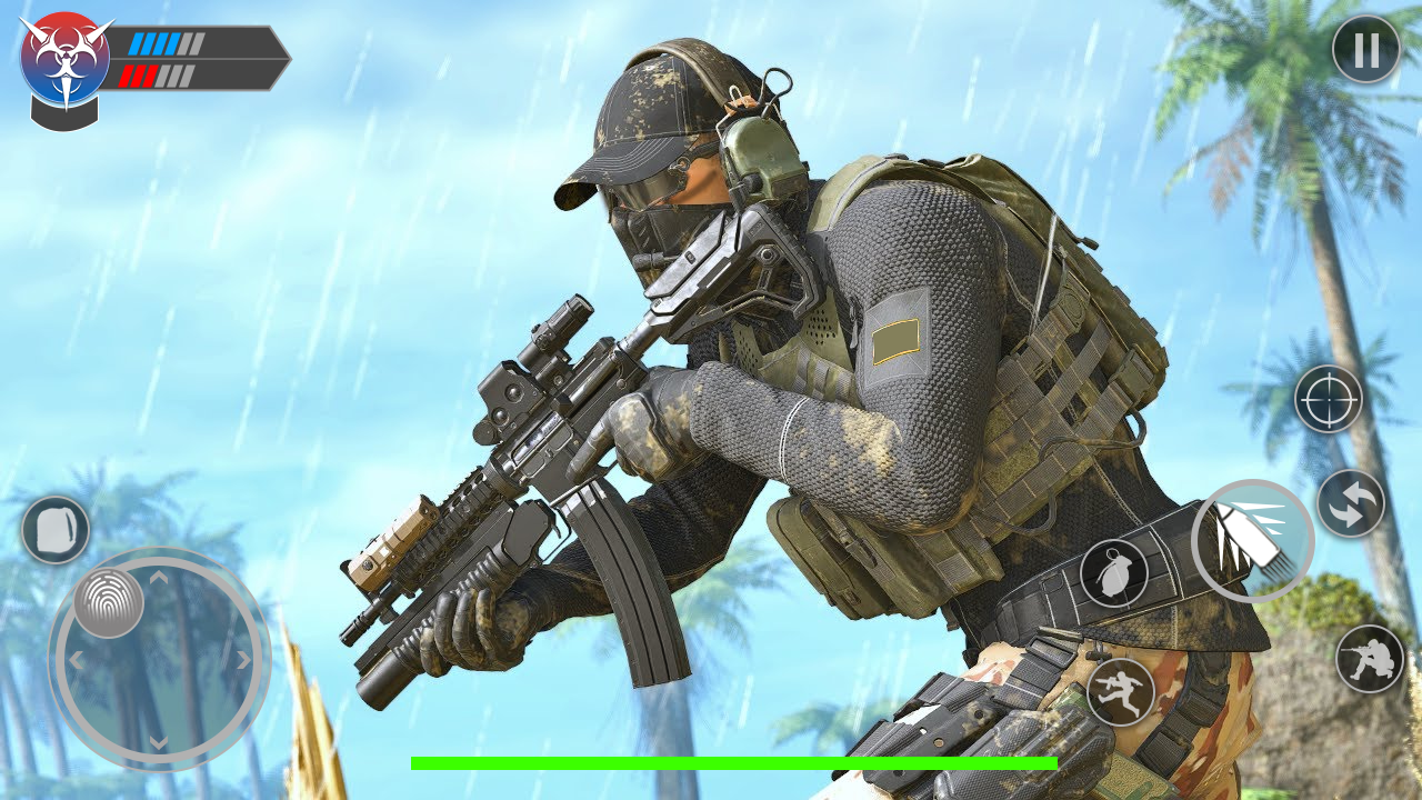 اسکرین شات 1 بازی Commando Battle Shooting Games
