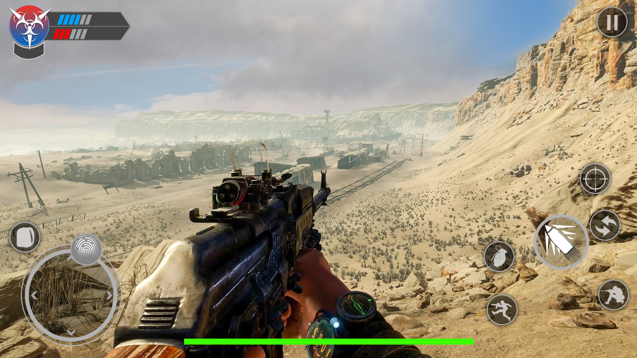 اسکرین شات 6 بازی Commando Battle Shooting Games