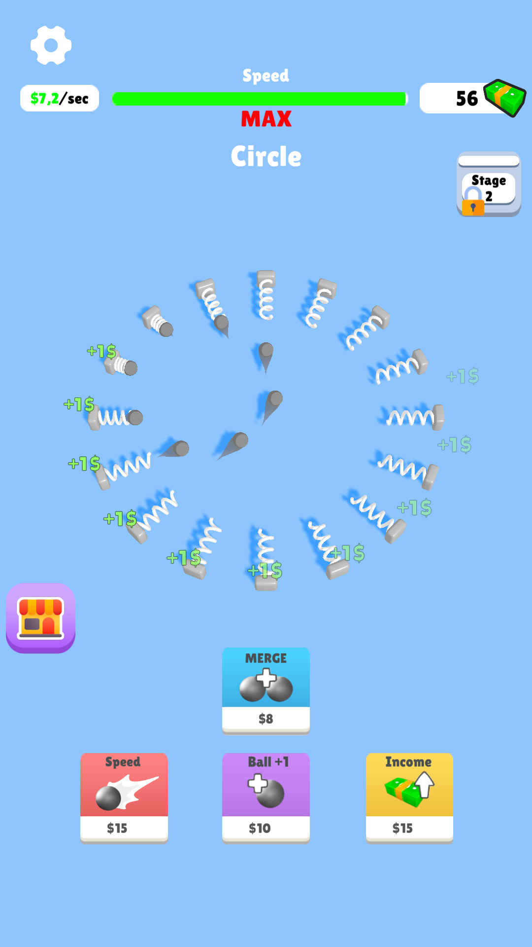اسکرین شات 1 بازی Marble Clicker