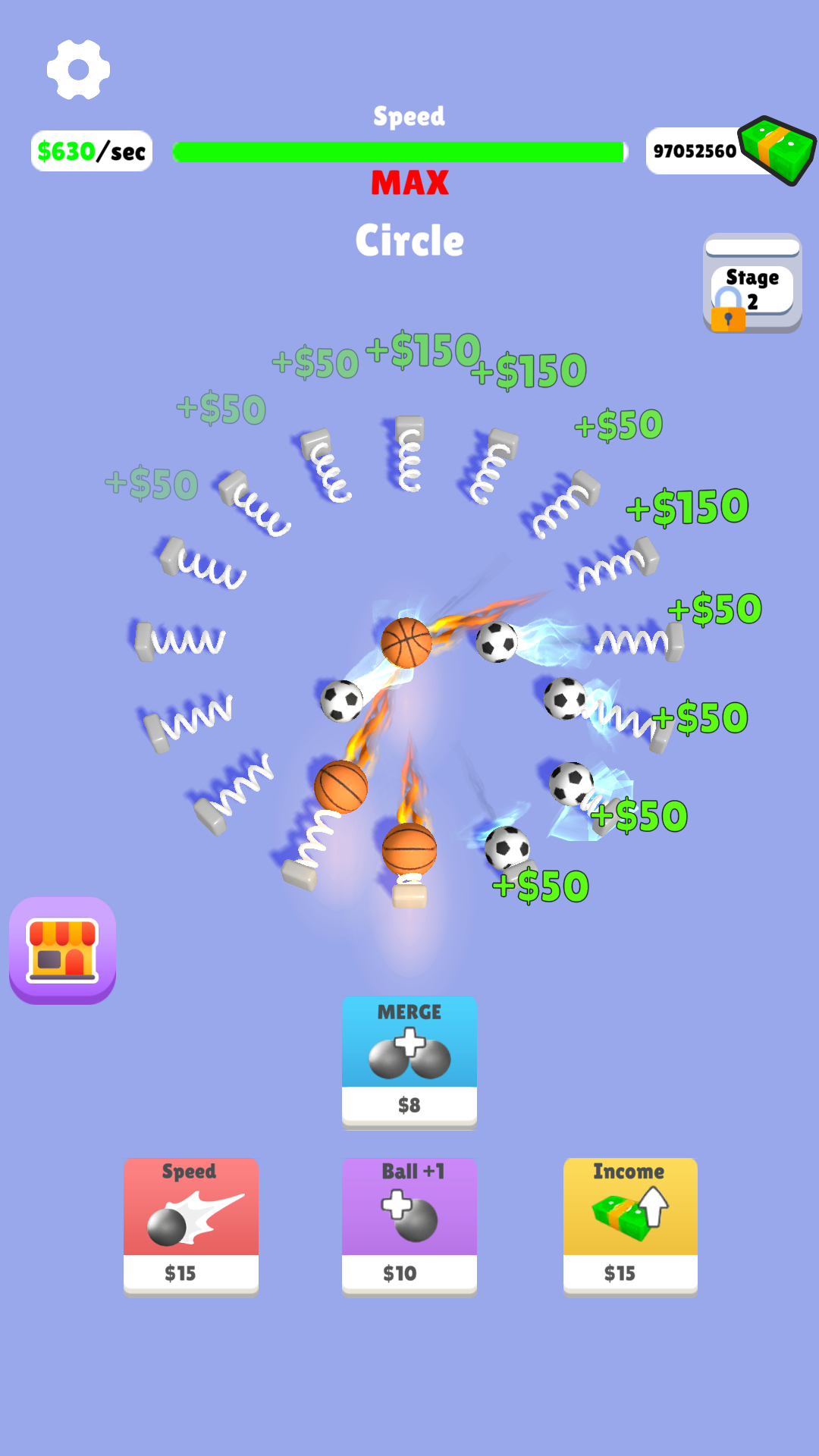 اسکرین شات 5 بازی Marble Clicker