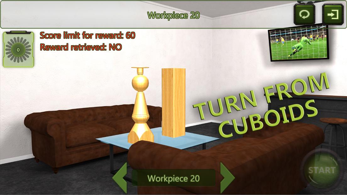 اسکرین شات 8 بازی Lathe Machine 3D: Turning Sim