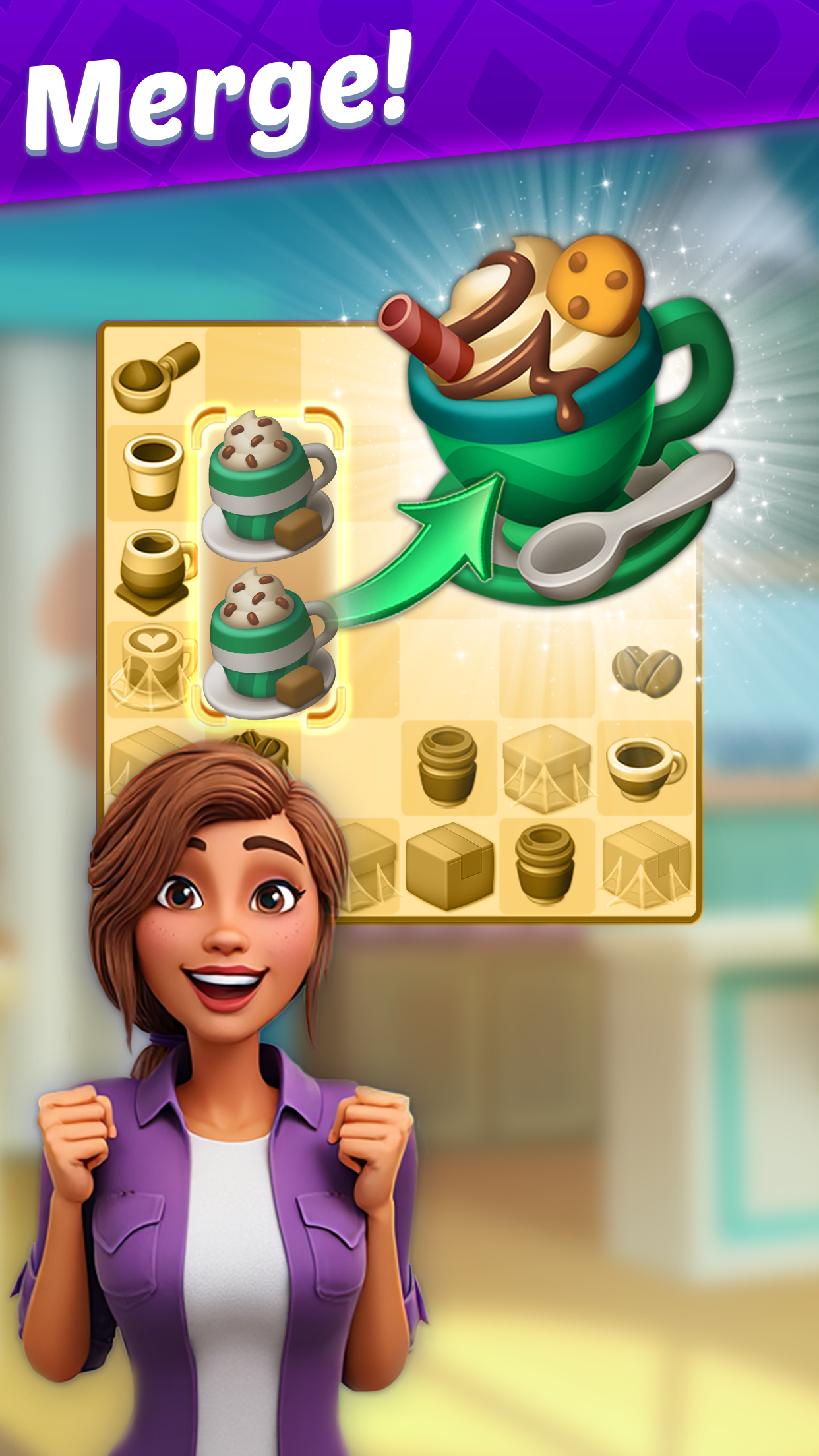 اسکرین شات 2 بازی Solitaire Story - Ava's Manor