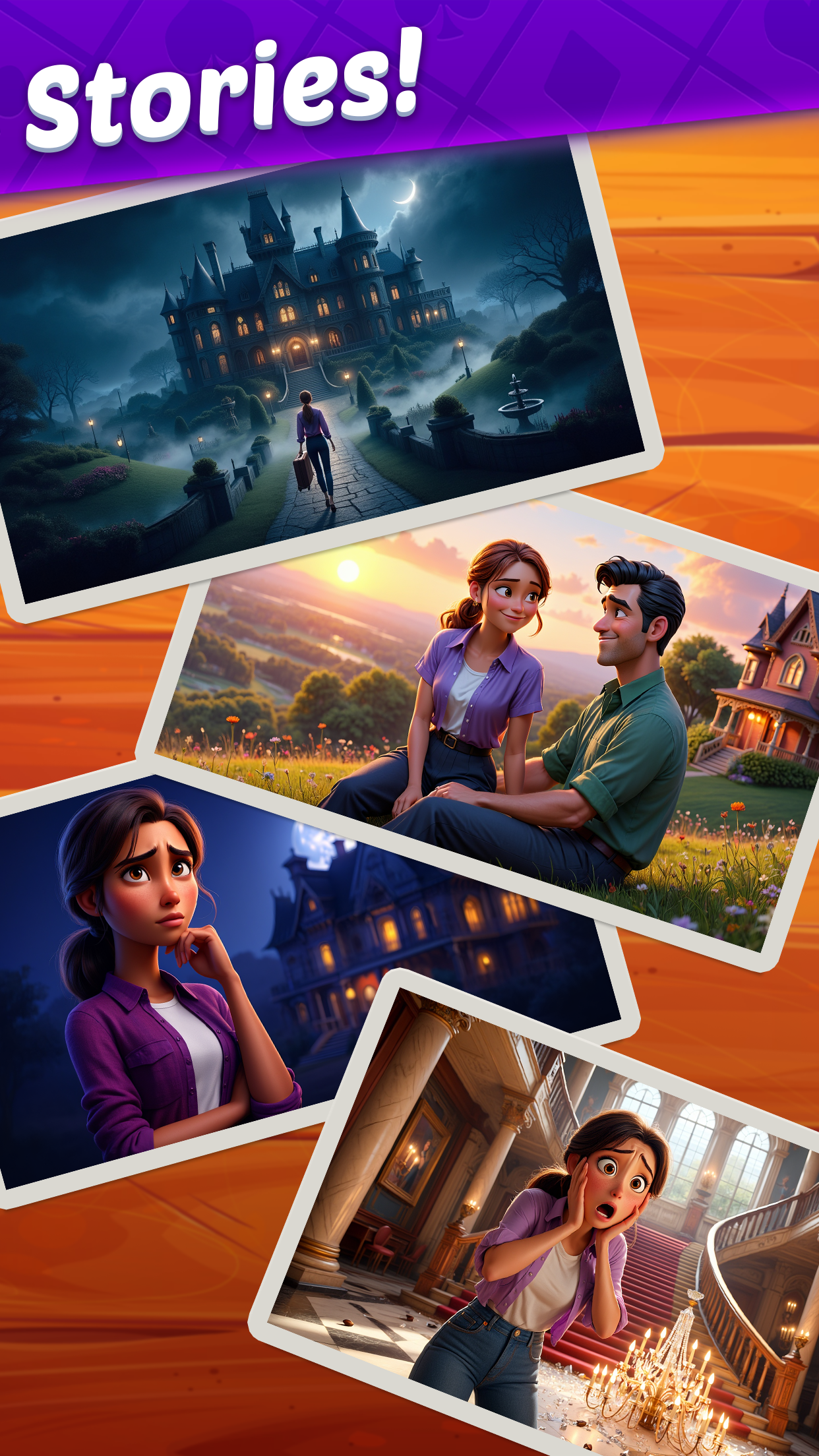 اسکرین شات 1 بازی Solitaire Story - Ava's Manor