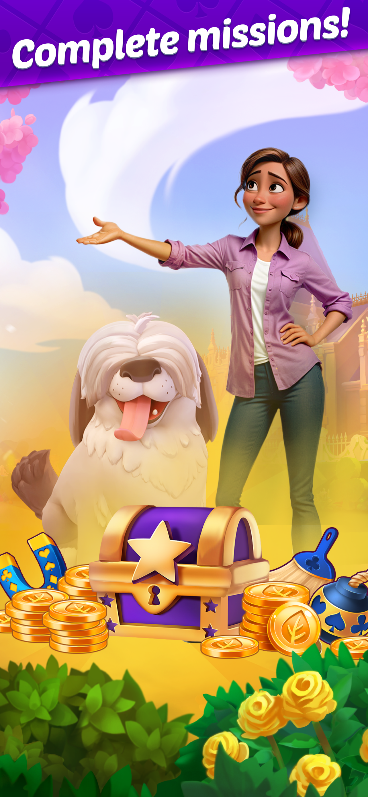 اسکرین شات 3 بازی Solitaire Story - Ava's Manor