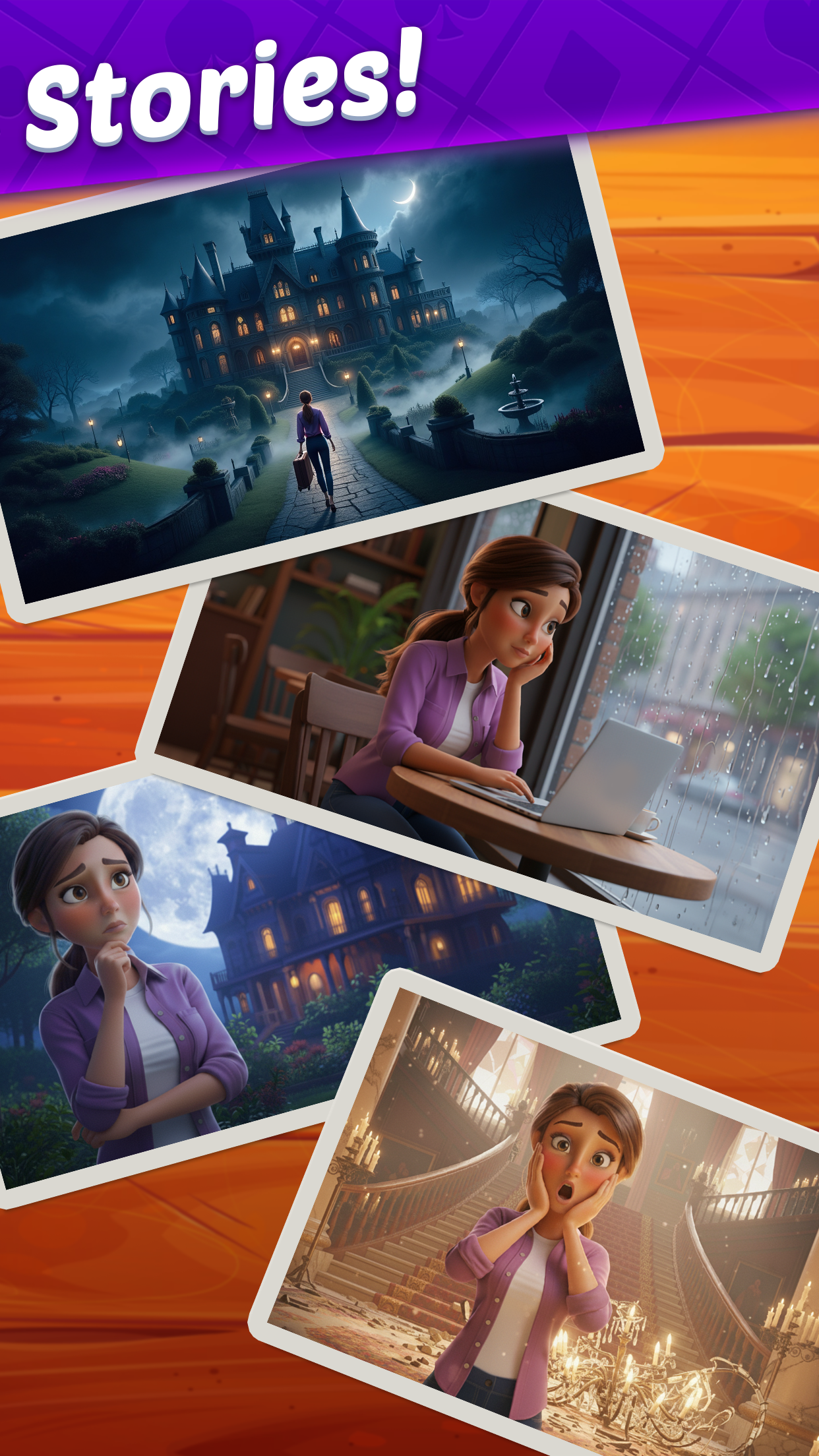 اسکرین شات 1 بازی Solitaire Story - Ava's Manor