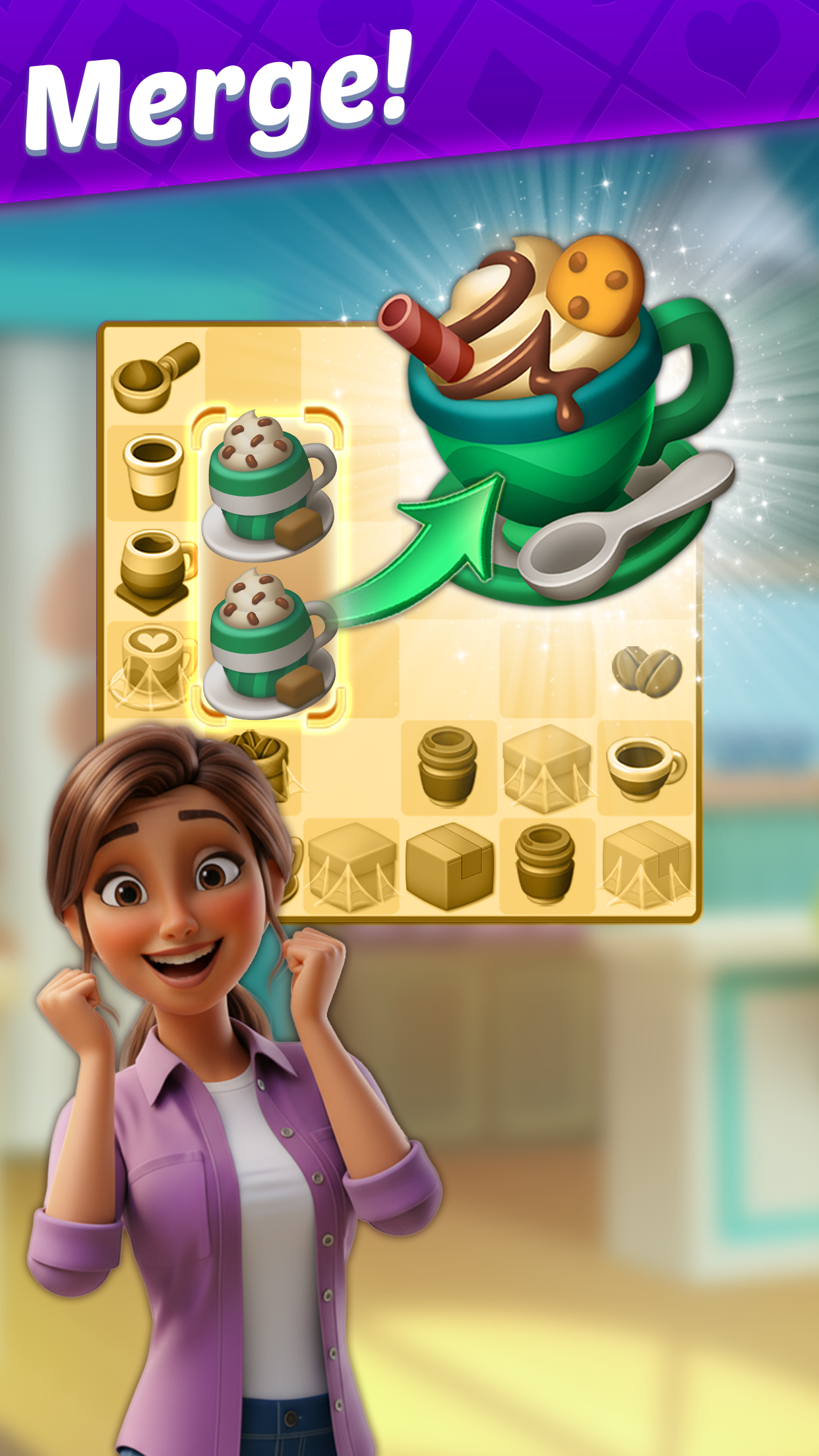 اسکرین شات 2 بازی Solitaire Story - Ava's Manor