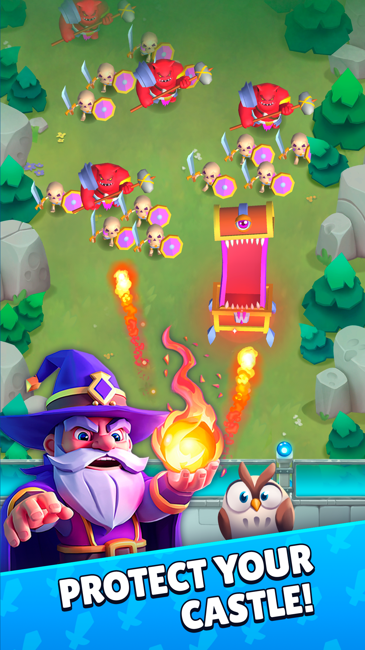 اسکرین شات 1 بازی Wizard Tower: Spell Defense