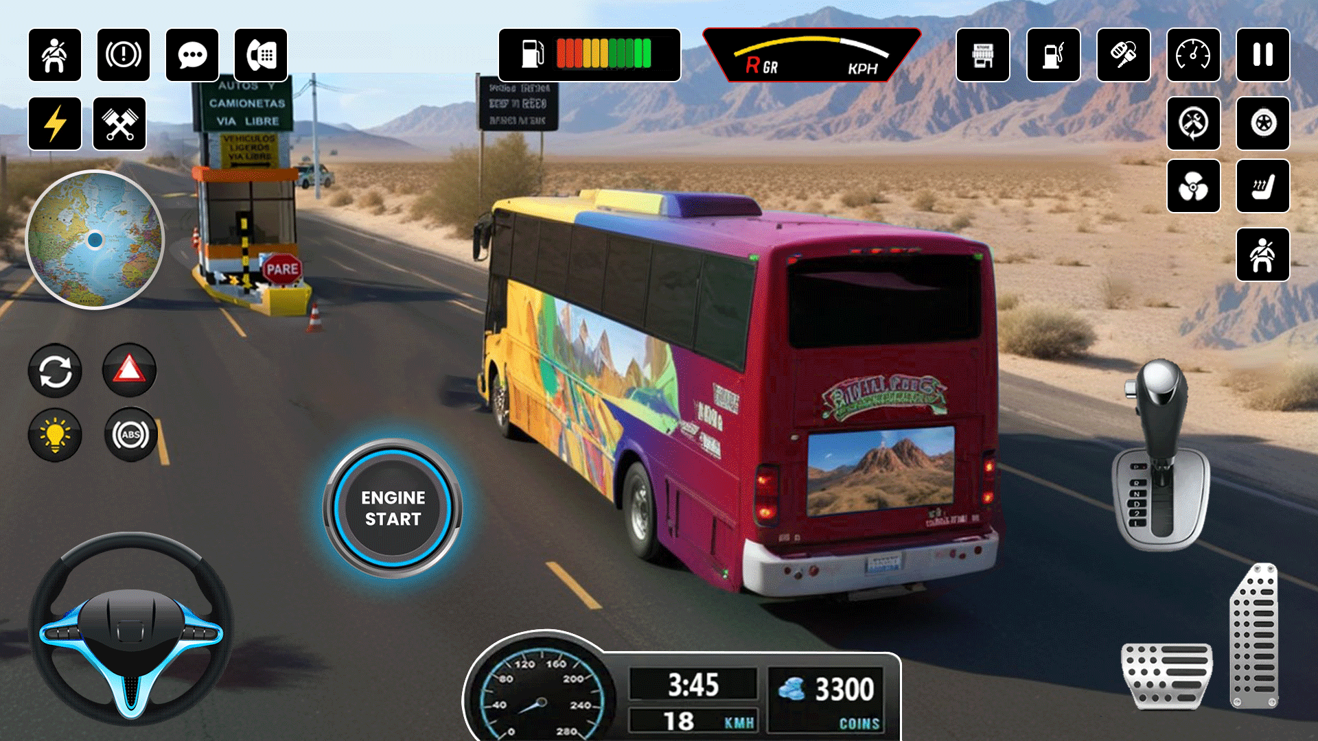 اسکرین شات 2 بازی Bus Driving: Bus Simulator 3D