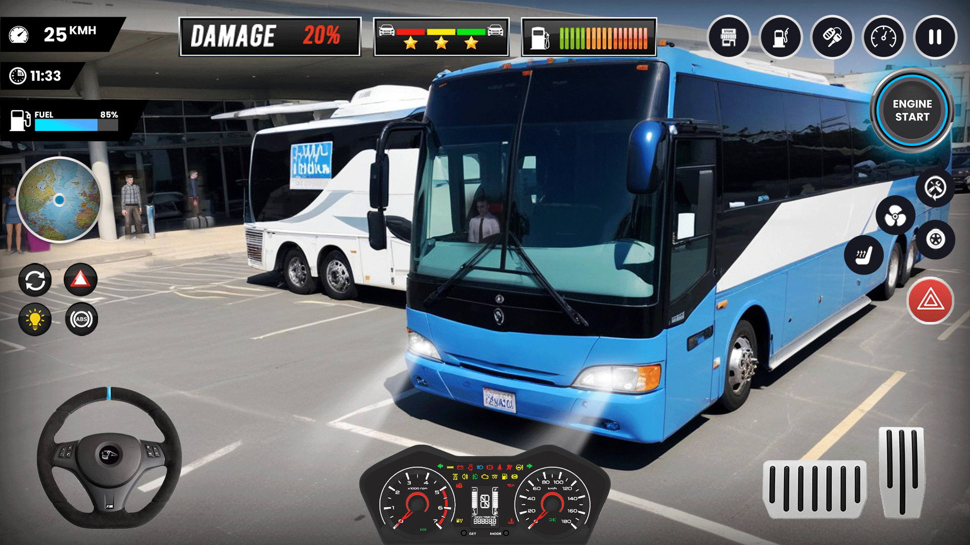 اسکرین شات 1 بازی Bus Driving: Bus Simulator 3D