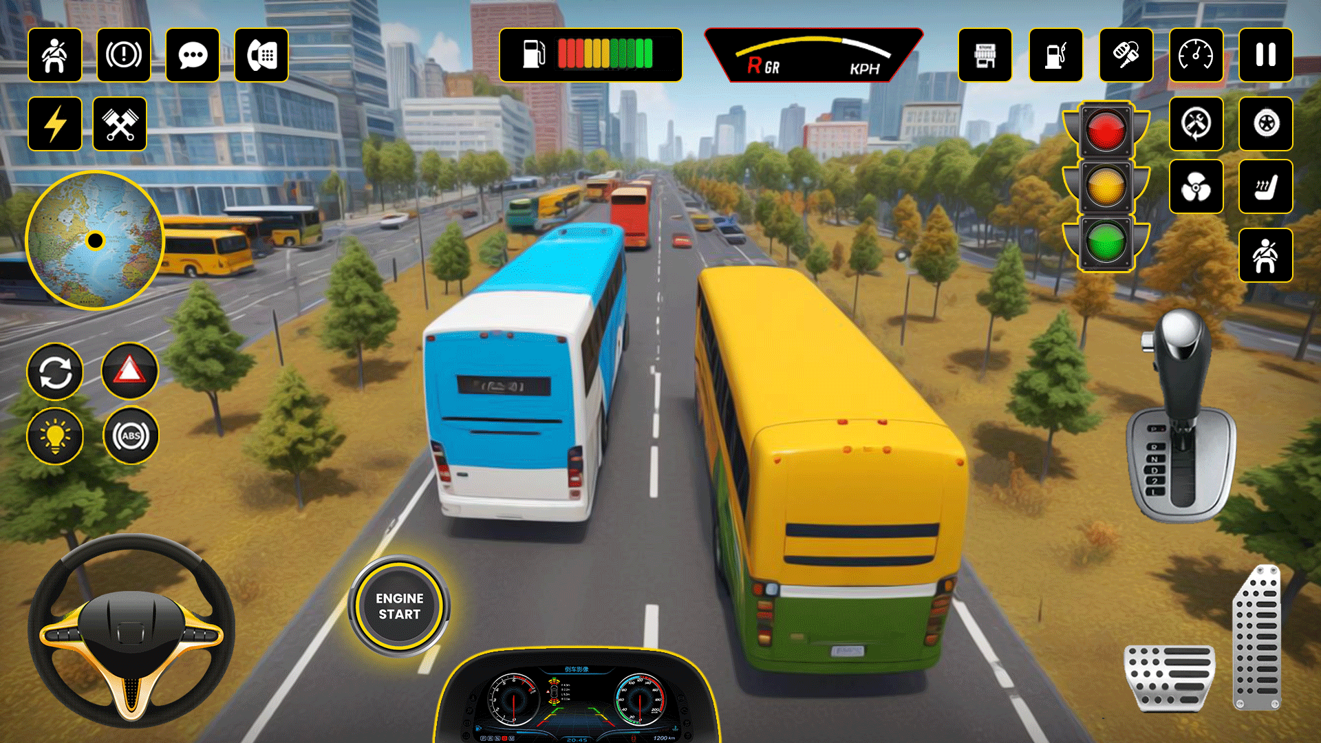 اسکرین شات 4 بازی Bus Driving: Bus Simulator 3D