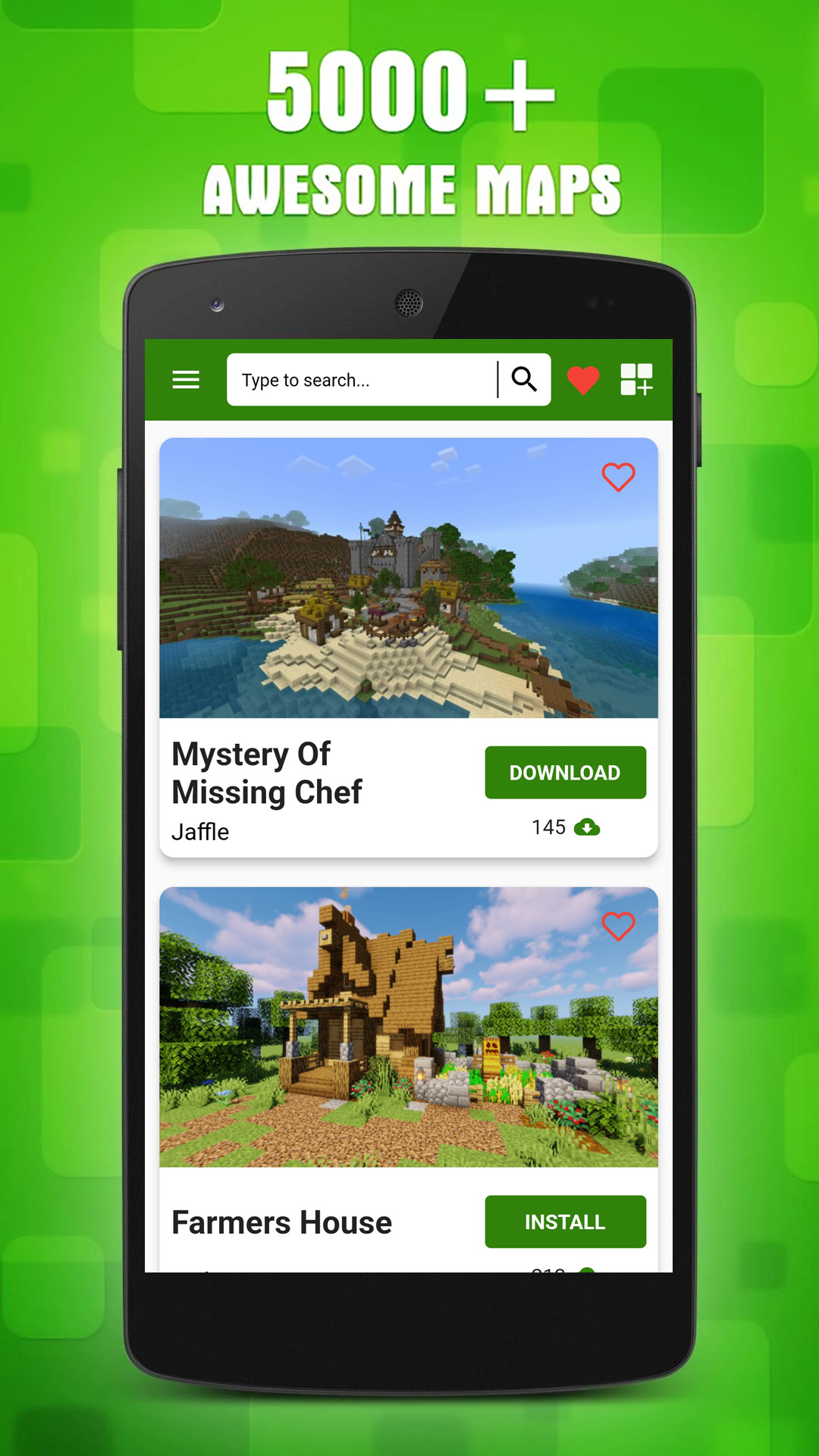 اسکرین شات 2 برنامه Maps for Minecraft PE