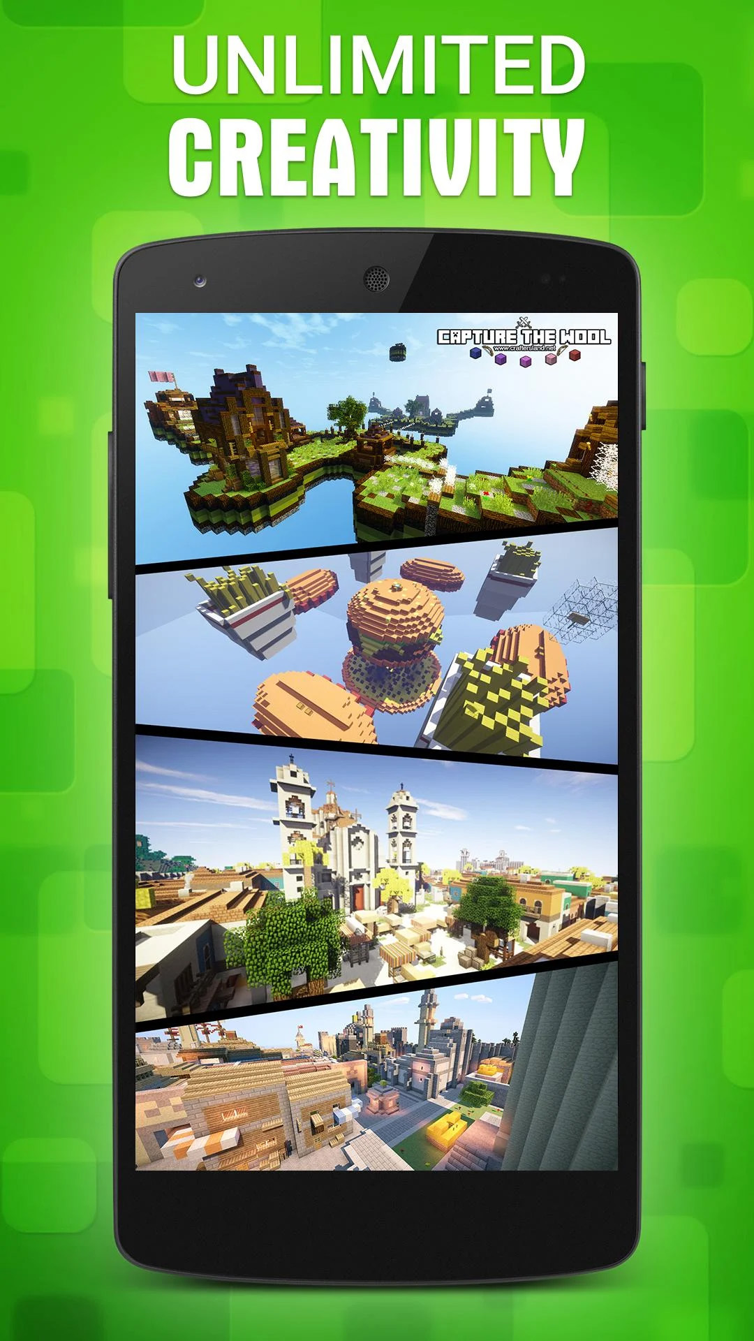اسکرین شات 1 برنامه Maps for Minecraft PE