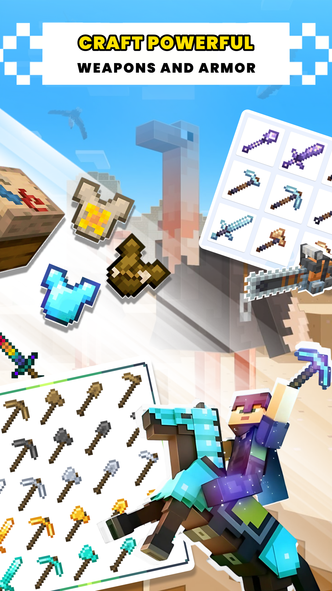 اسکرین شات 2 برنامه Mod Maker for Minecraft PE