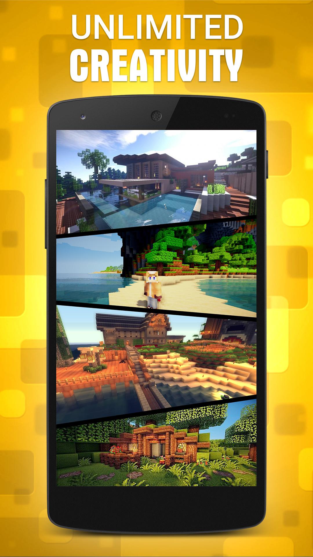 اسکرین شات 1 برنامه Resources Pack for Minecraft