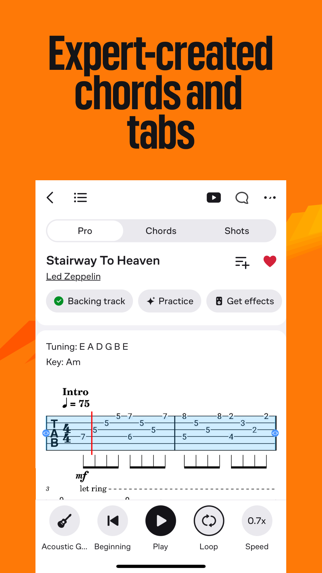 اسکرین شات 4 برنامه Ultimate Guitar: Chords & Tabs