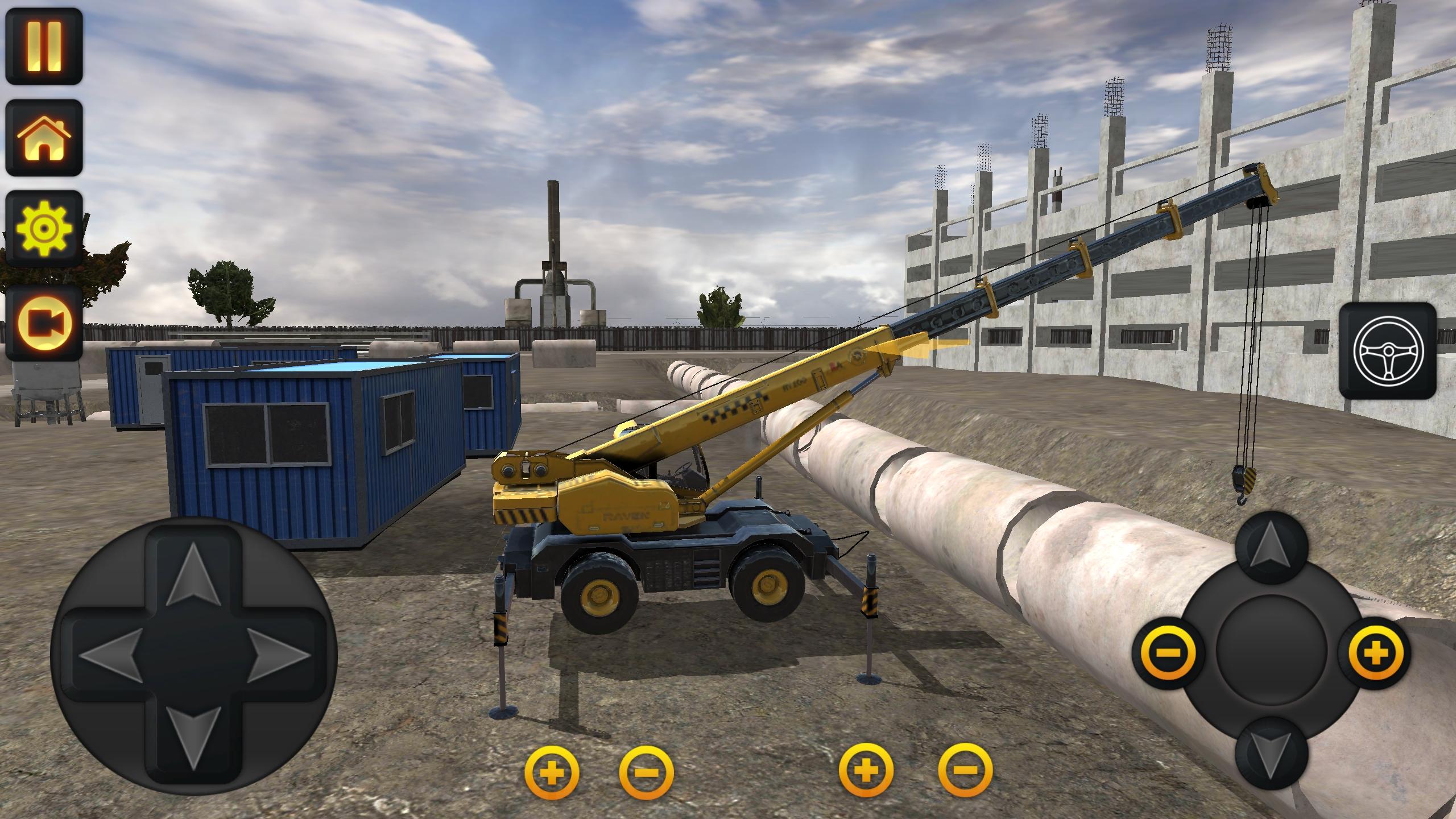 اسکرین شات 2 بازی Crane Simulator Game