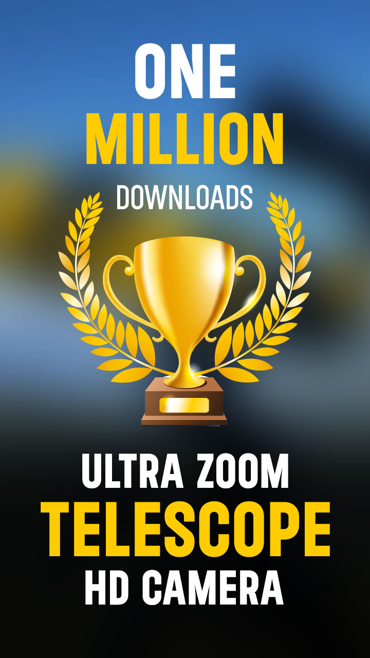 اسکرین شات 1 برنامه Ultra Zoom Telescope HD Camera