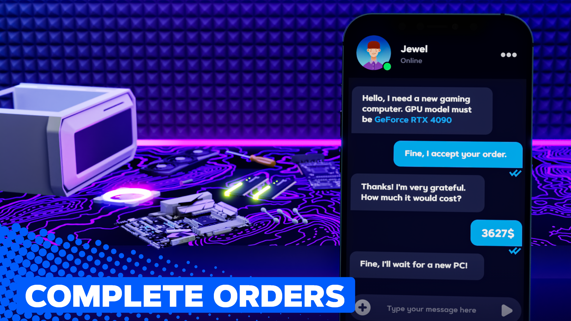 اسکرین شات 3 بازی PC Creator 2 - Computer Tycoon