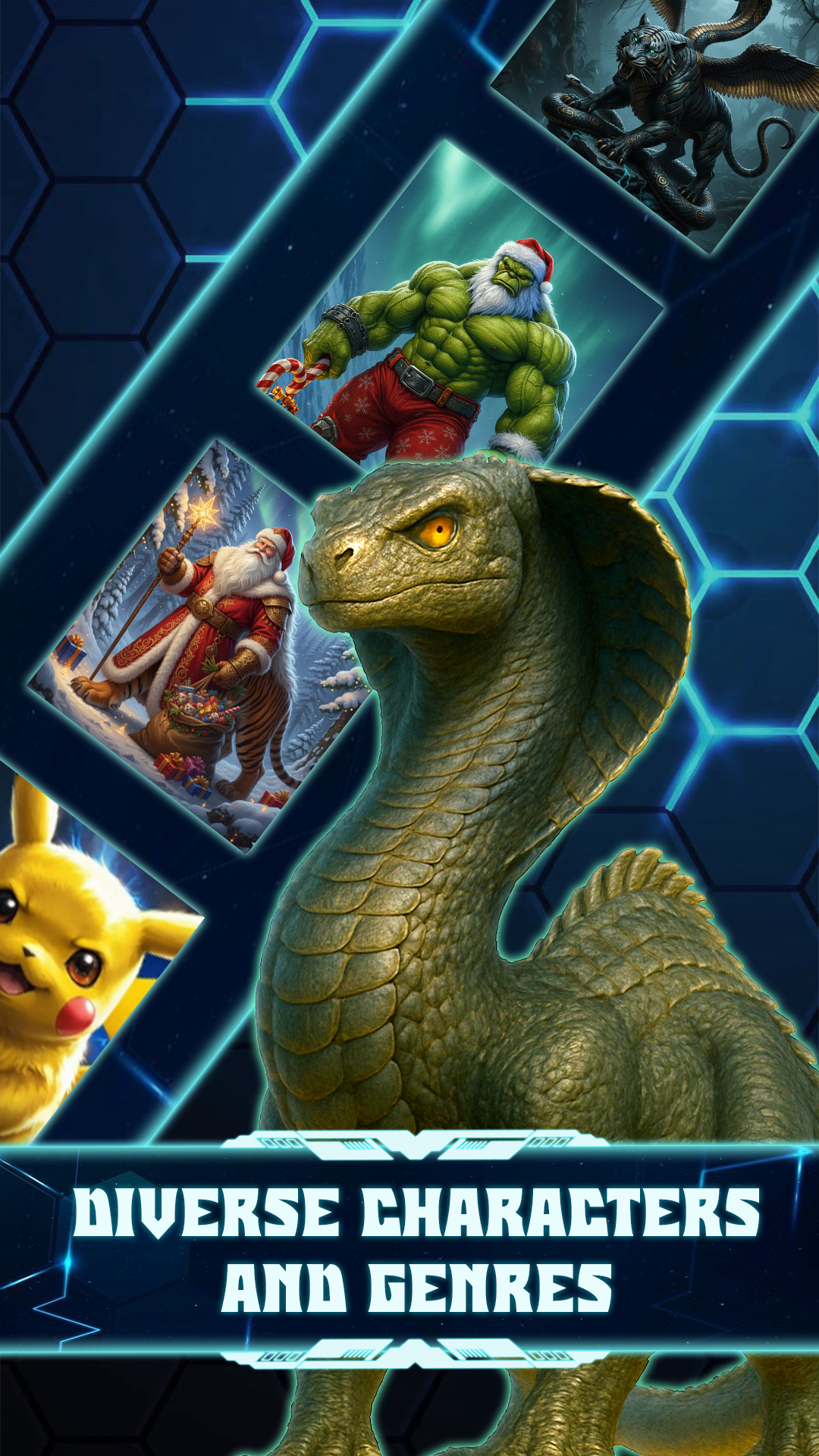 اسکرین شات 5 برنامه Ai Mix: Character Merge