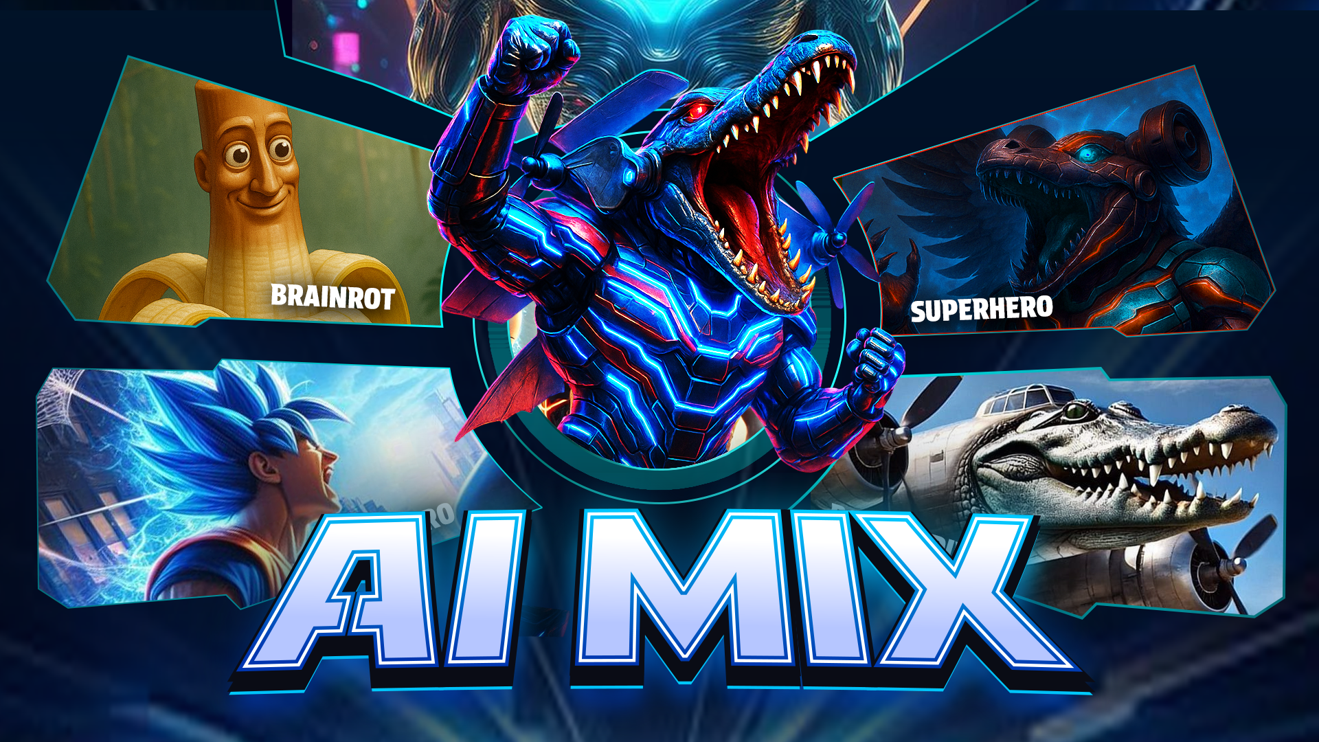 اسکرین شات 1 برنامه Ai Mix: Character Merge