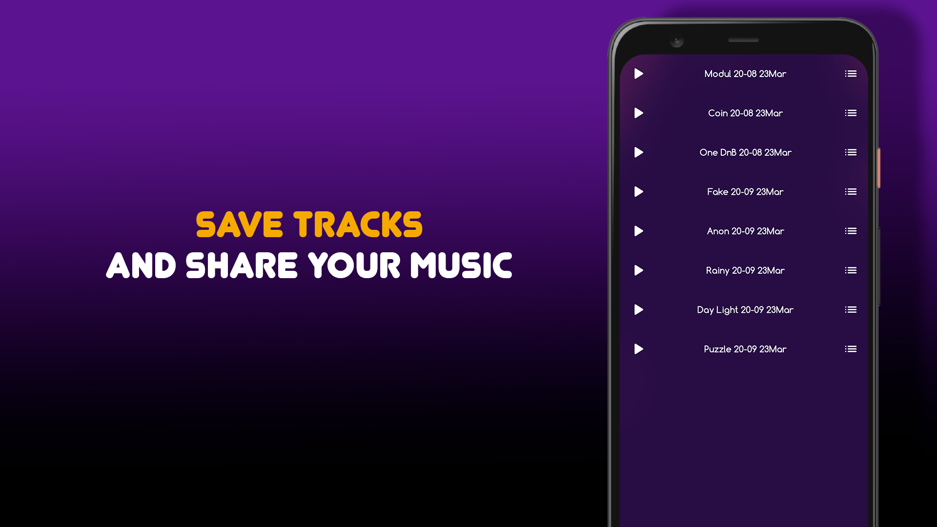 اسکرین شات 6 برنامه Beat Machine: Music Maker & DJ