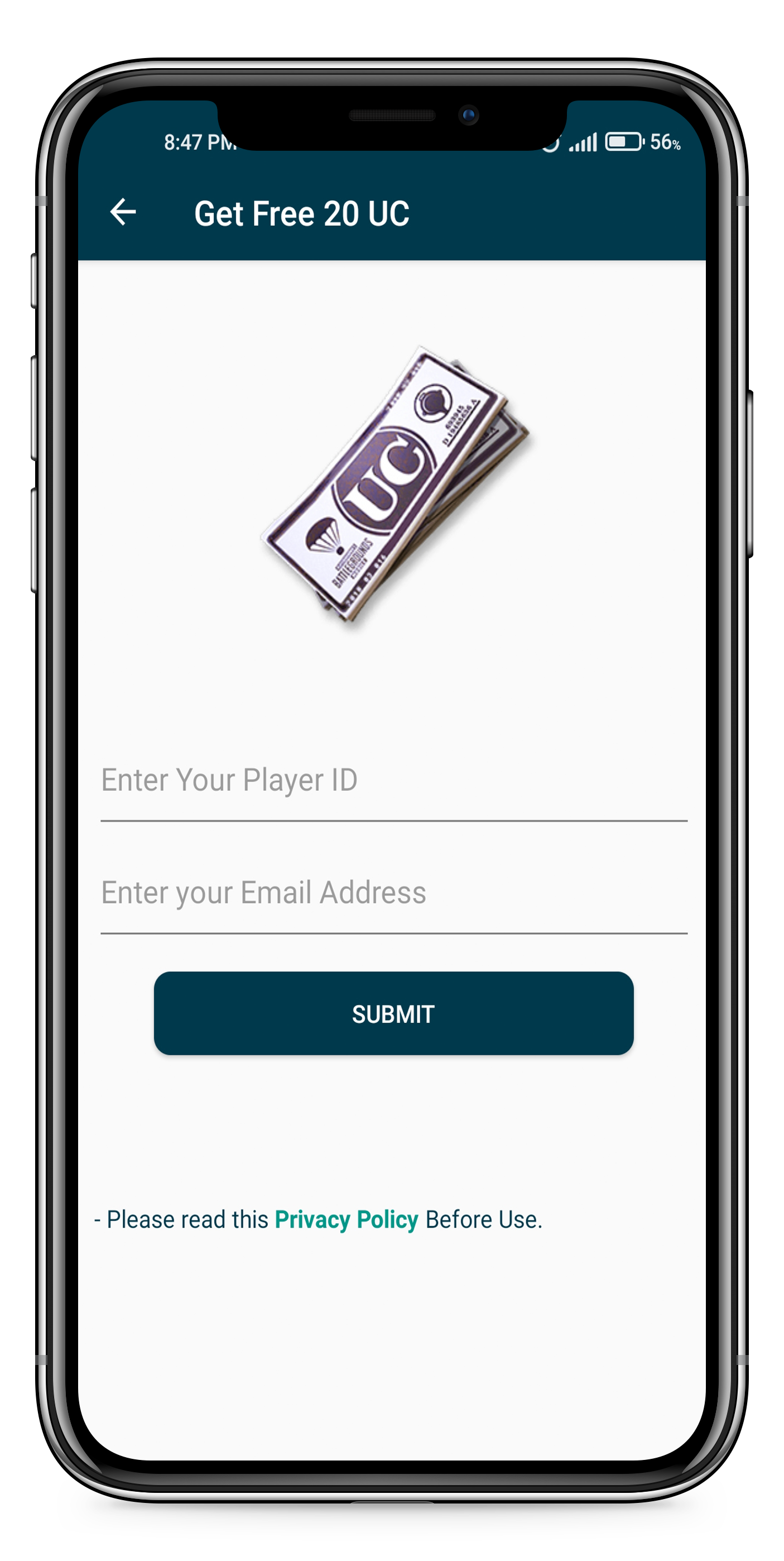 اسکرین شات 2 برنامه Daily UC and Royal Pass