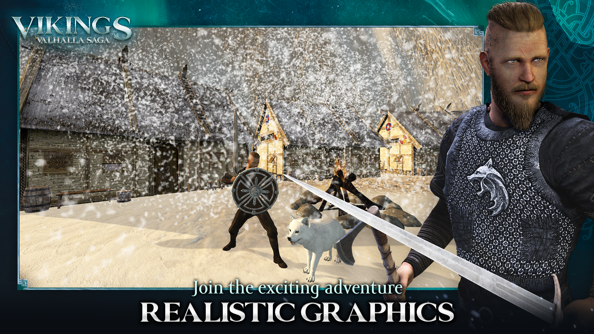 اسکرین شات 1 بازی Vikings: Valhalla Saga Rise Up