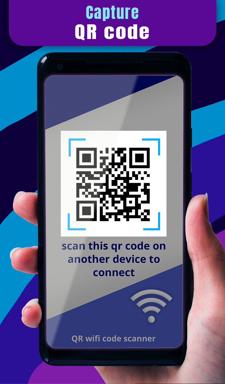 اسکرین شات 2 برنامه Wifi Qr Code Scanner Password
