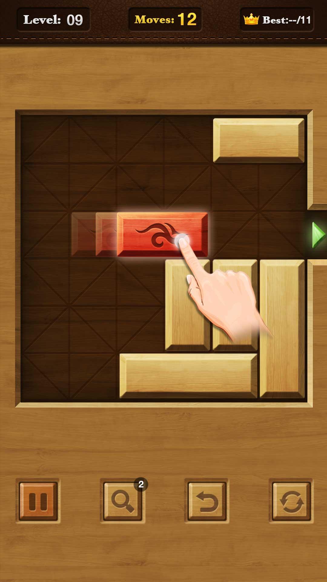 اسکرین شات 2 بازی Unblock Red Wood