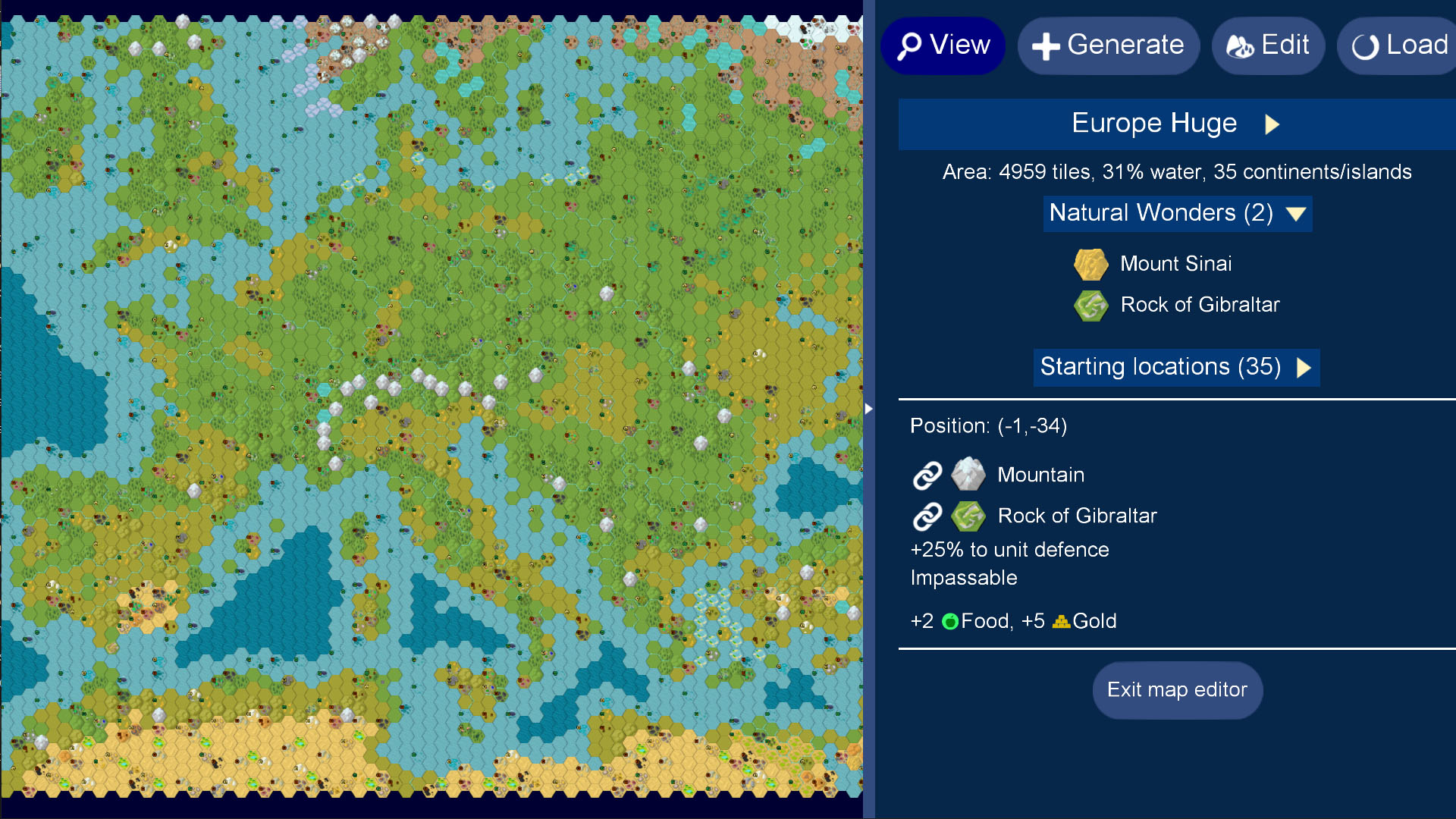 اسکرین شات 7 بازی Unciv