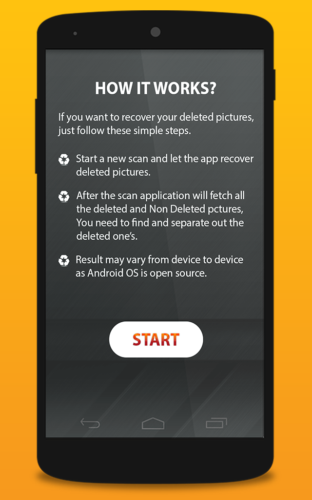 اسکرین شات برنامه Data Recovery Deleted Photos 2