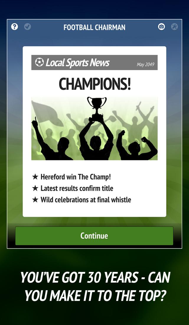 اسکرین شات 5 بازی Football Chairman (Soccer)