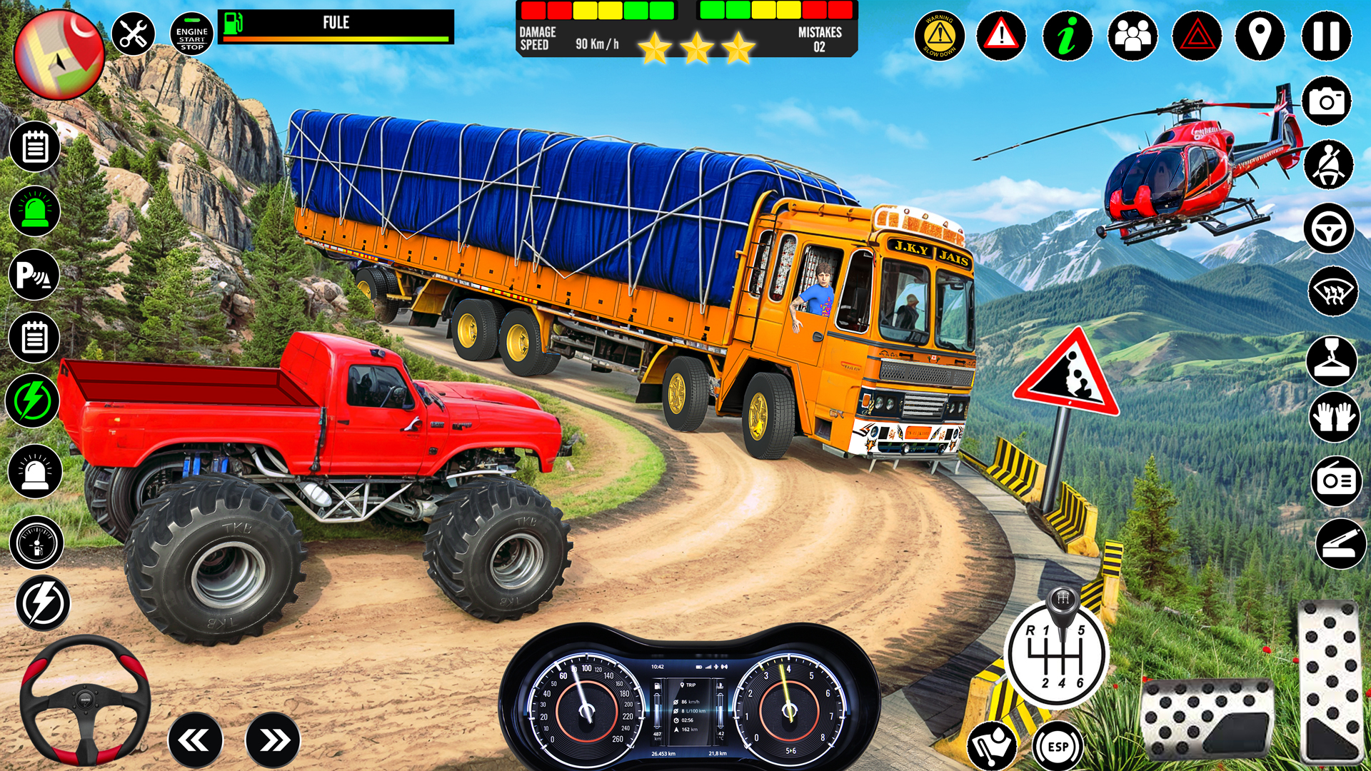 اسکرین شات 1 بازی Indian Truck Driving Games
