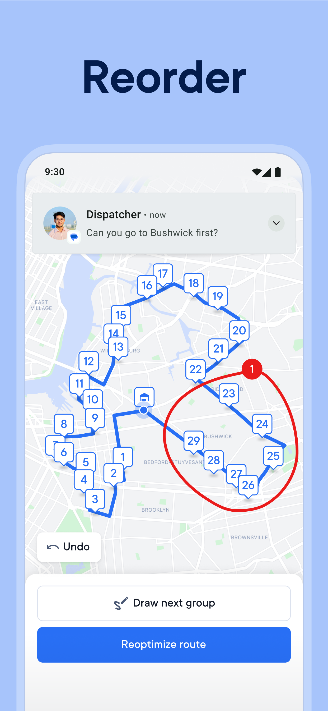 اسکرین شات 5 برنامه Circuit Route Planner