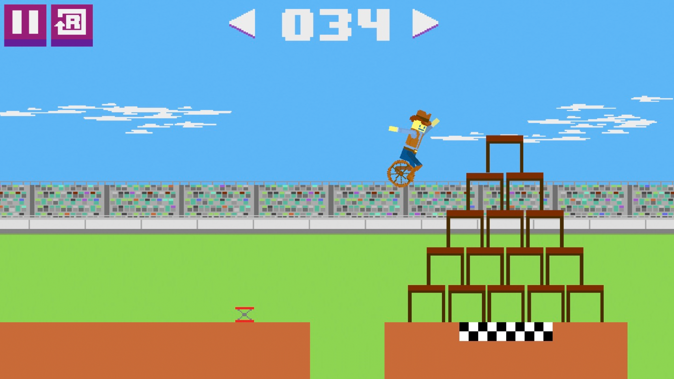 اسکرین شات 3 بازی Unicycle Legend