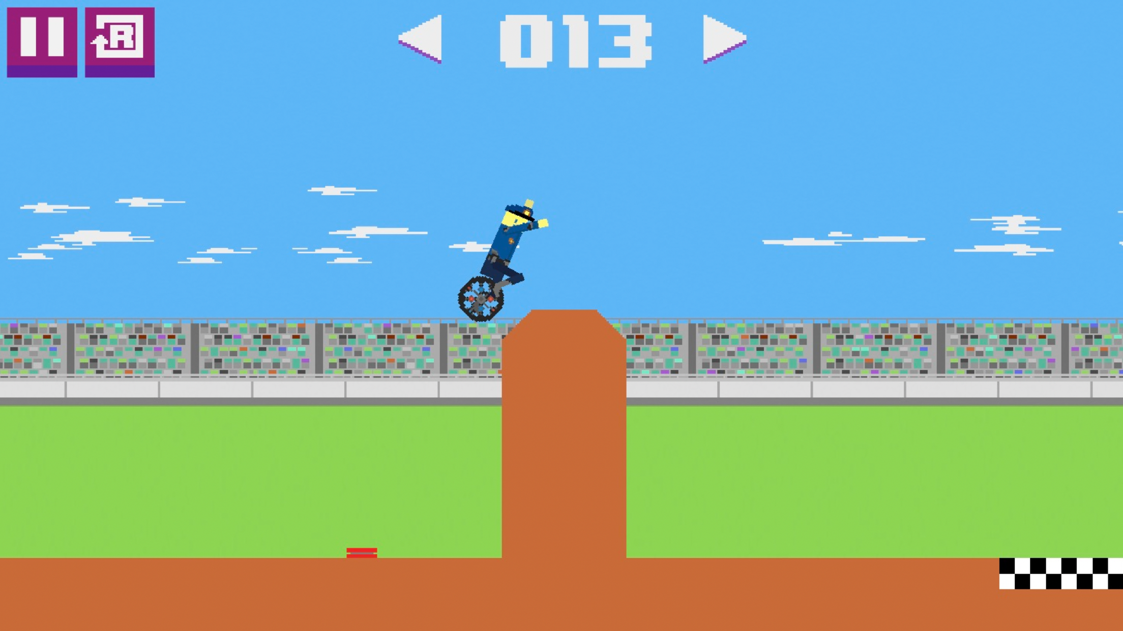 اسکرین شات 1 بازی Unicycle Legend