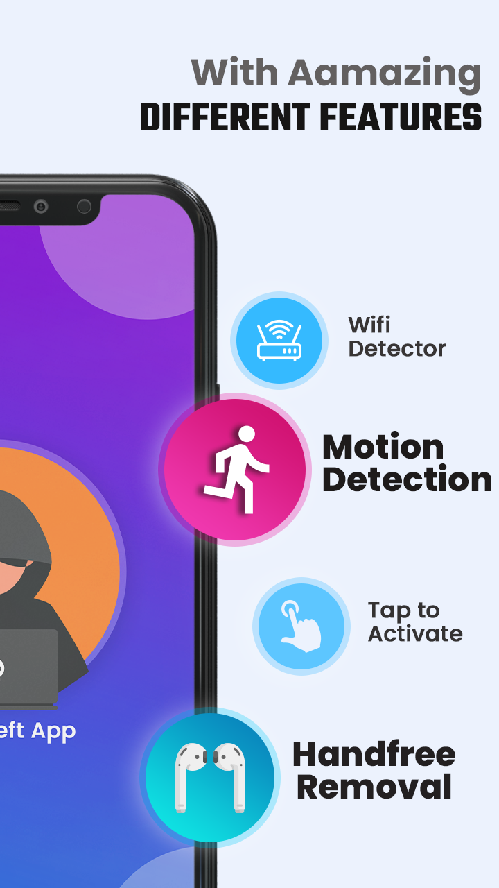 اسکرین شات 3 برنامه Don’t Touch My Phone-AntiTheft