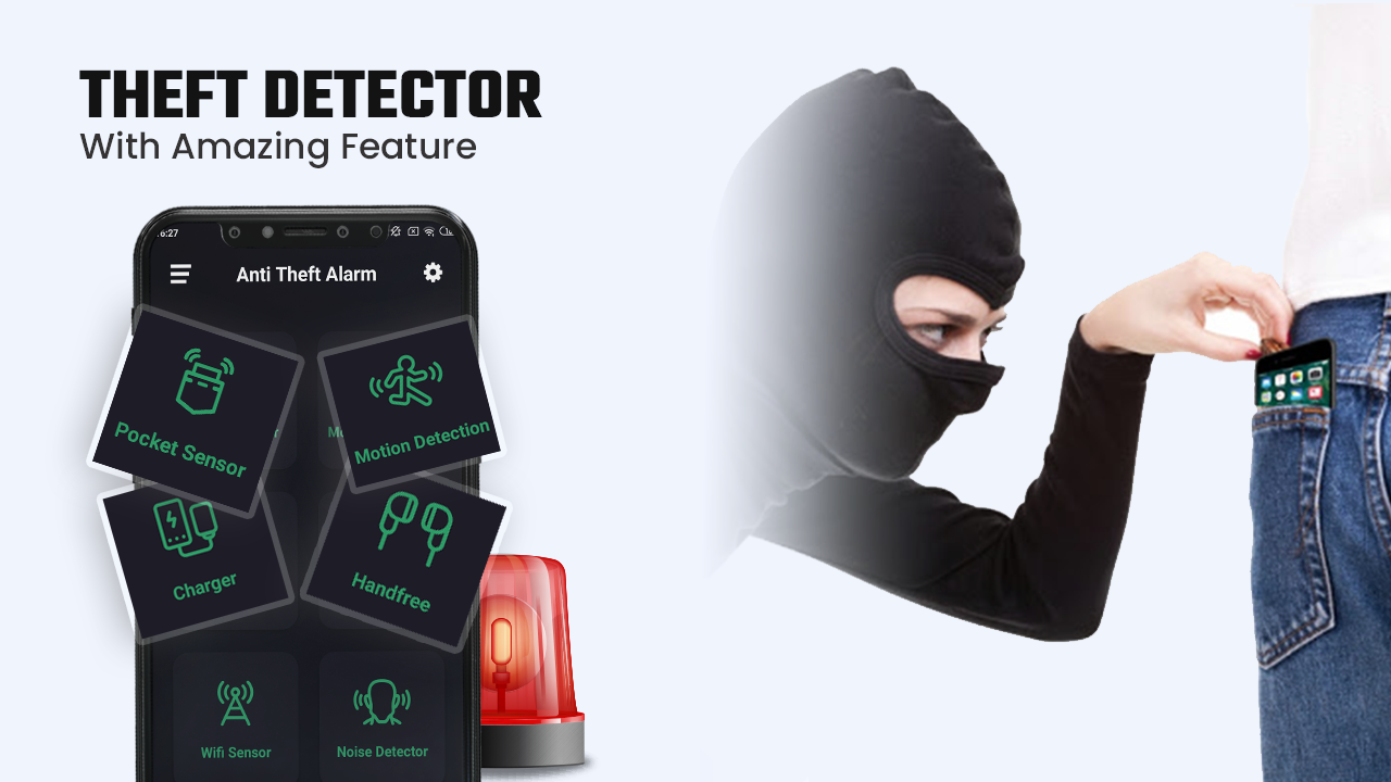 اسکرین شات 1 برنامه Don’t Touch My Phone-AntiTheft