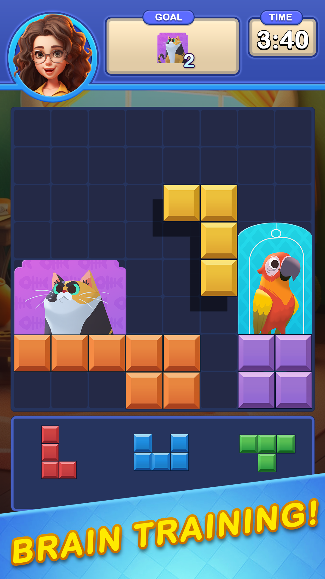 اسکرین شات 1 بازی Block Fill Puzzle