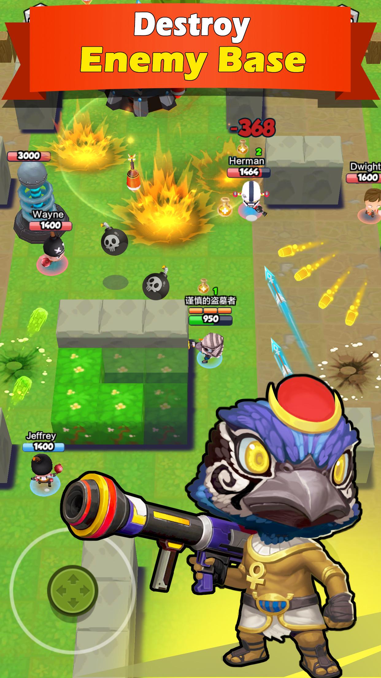 اسکرین شات 2 بازی Wild Clash: Online Battle