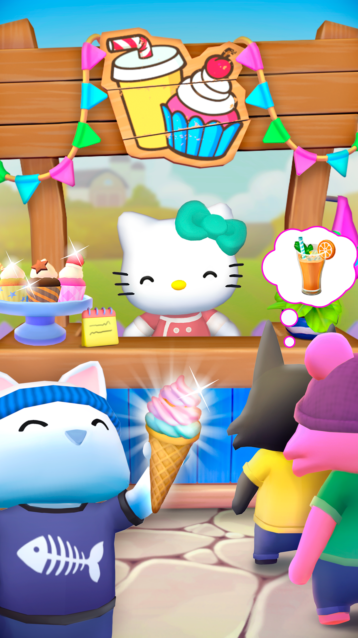 اسکرین شات 3 بازی My Talking Hello Kitty