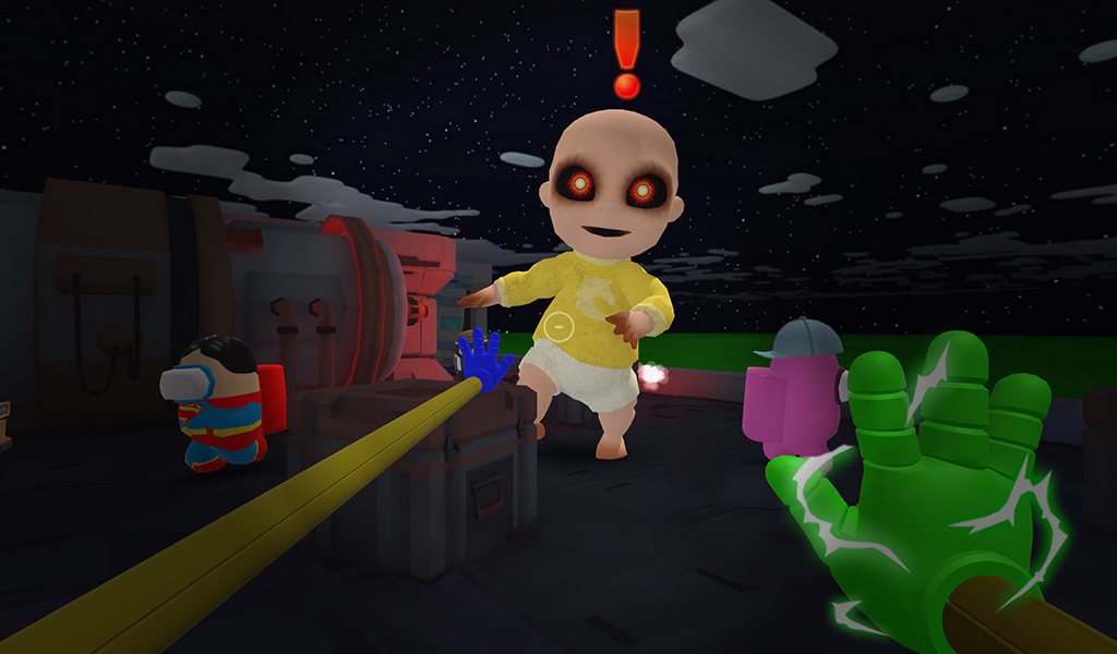 اسکرین شات 4 بازی Yellow Baby Horror Hide & Seek