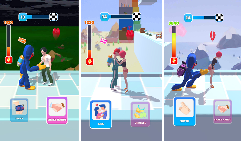 اسکرین شات 7 بازی Popi Money Run: Rich Race 3D