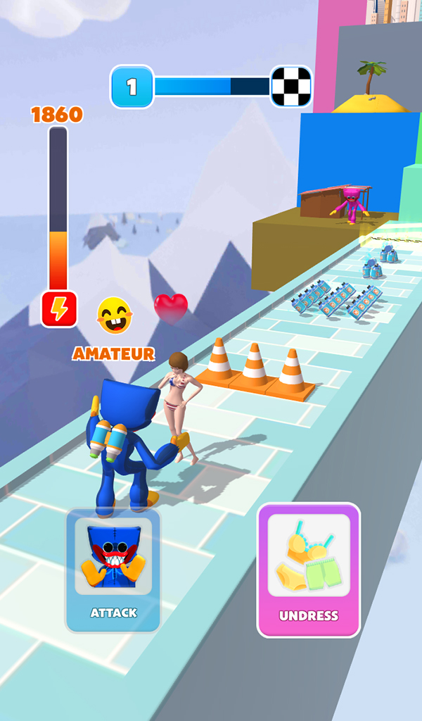 اسکرین شات 5 بازی Popi Money Run: Rich Race 3D