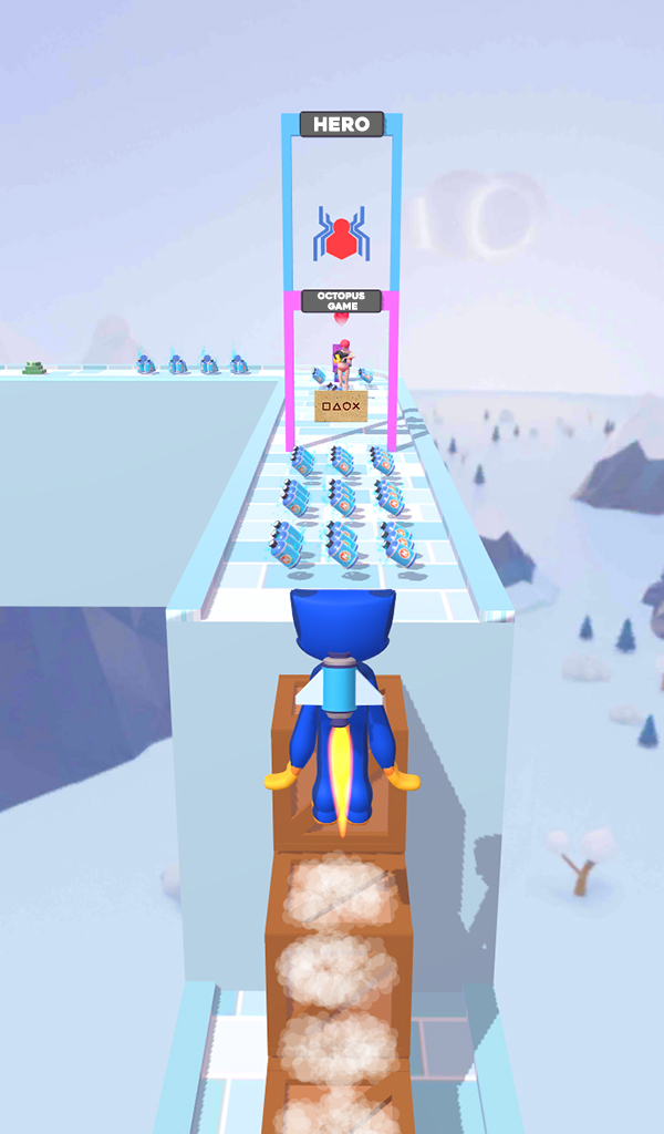 اسکرین شات 2 بازی Popi Money Run: Rich Race 3D