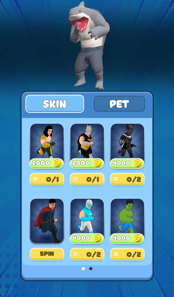 اسکرین شات 5 بازی Superhero Bridge Race 3D