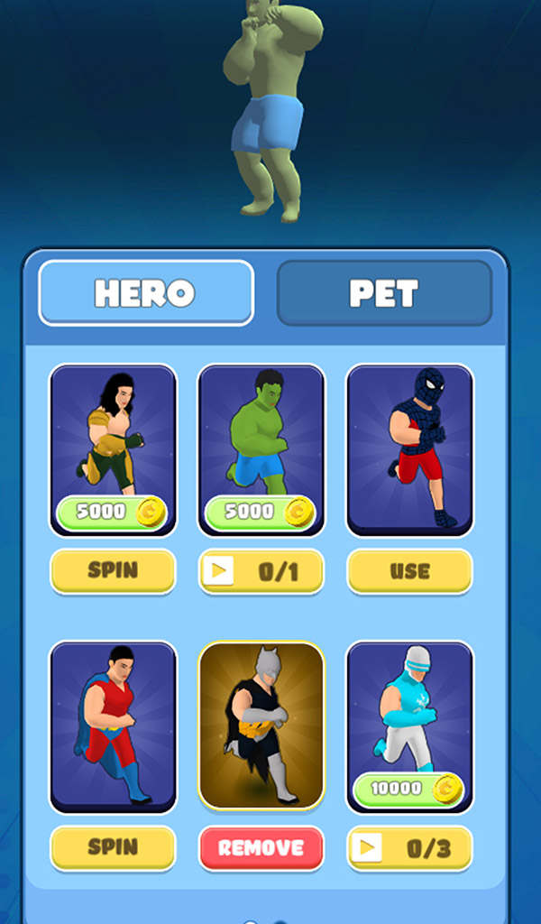 اسکرین شات 8 بازی Superhero Run - Epic Race 3D